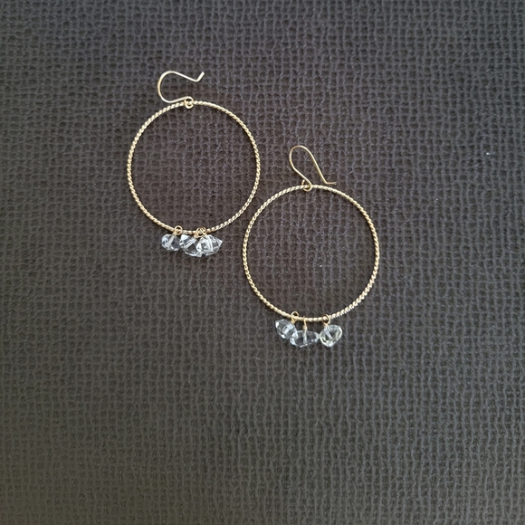 Maimoda Jewelry Earrings with Herkimer Diamonds💎 - Picture 7 of 16